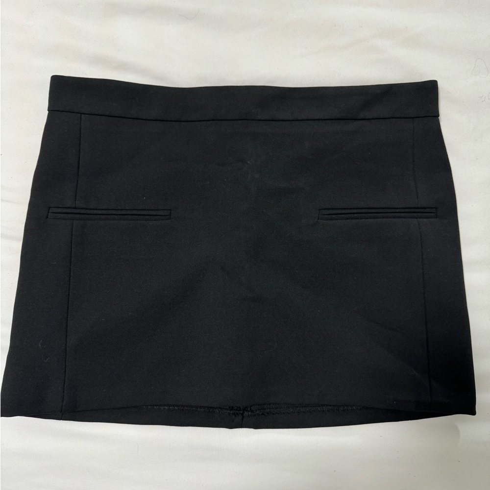 Black Zara Mini Skirt NWOT